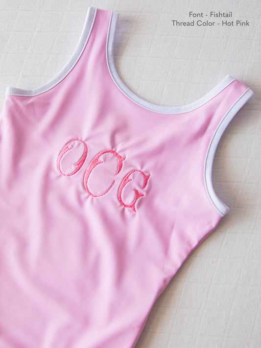 Solid One Piece - Blossom Pink