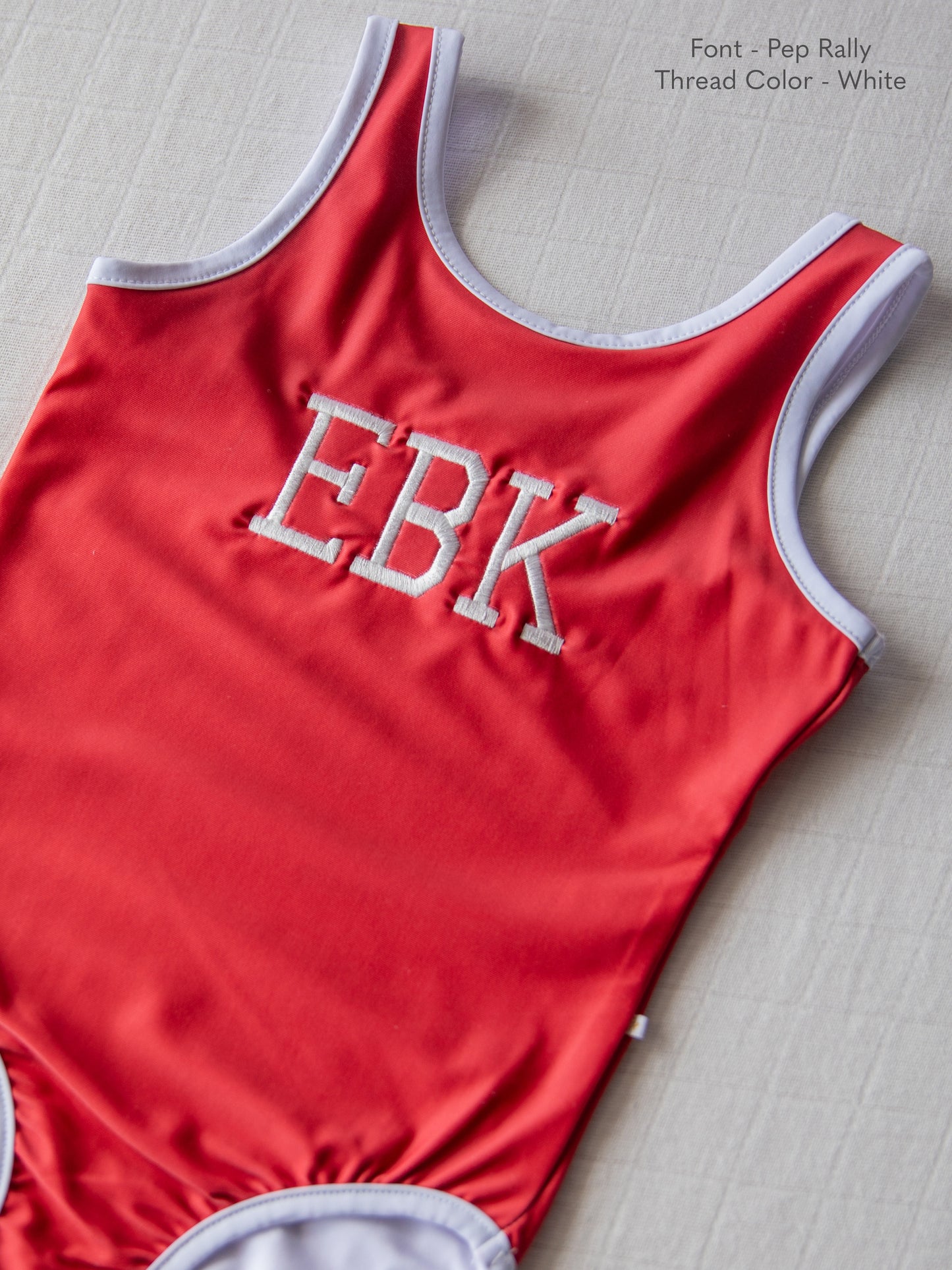 Solid One Piece - Torch Red