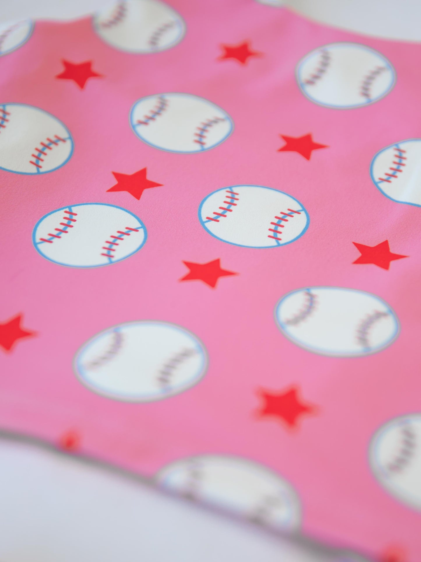 Active Skort Set - Allstar Baseball Pink