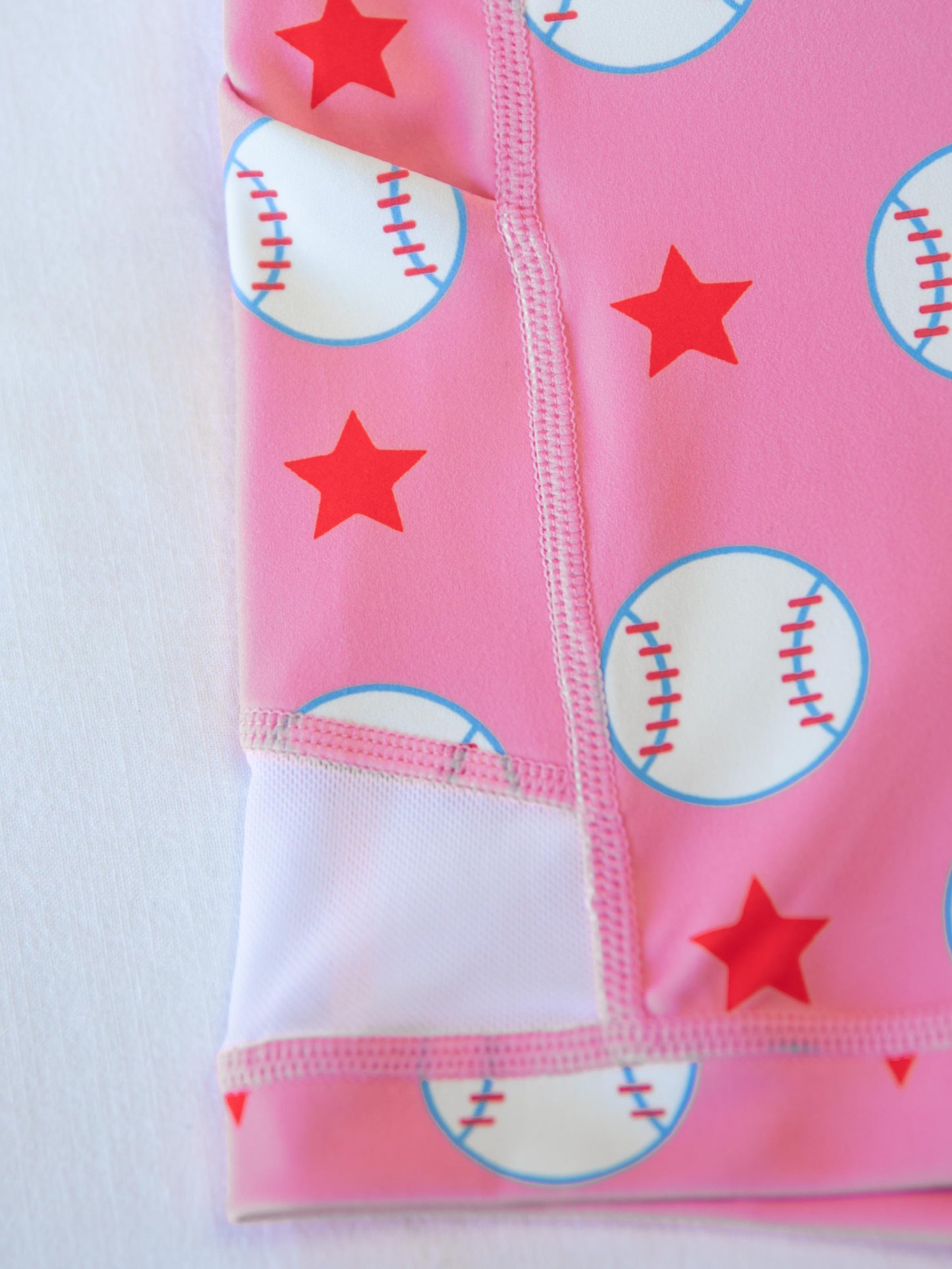 Active Skort Set - Allstar Baseball Pink