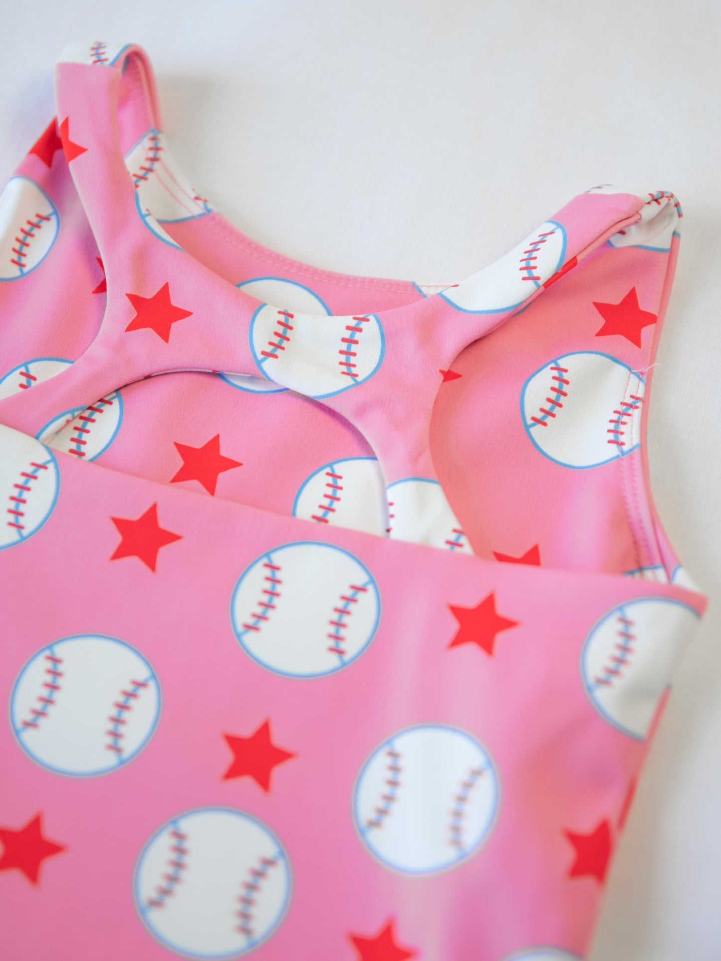 Active Skort Set - Allstar Baseball Pink