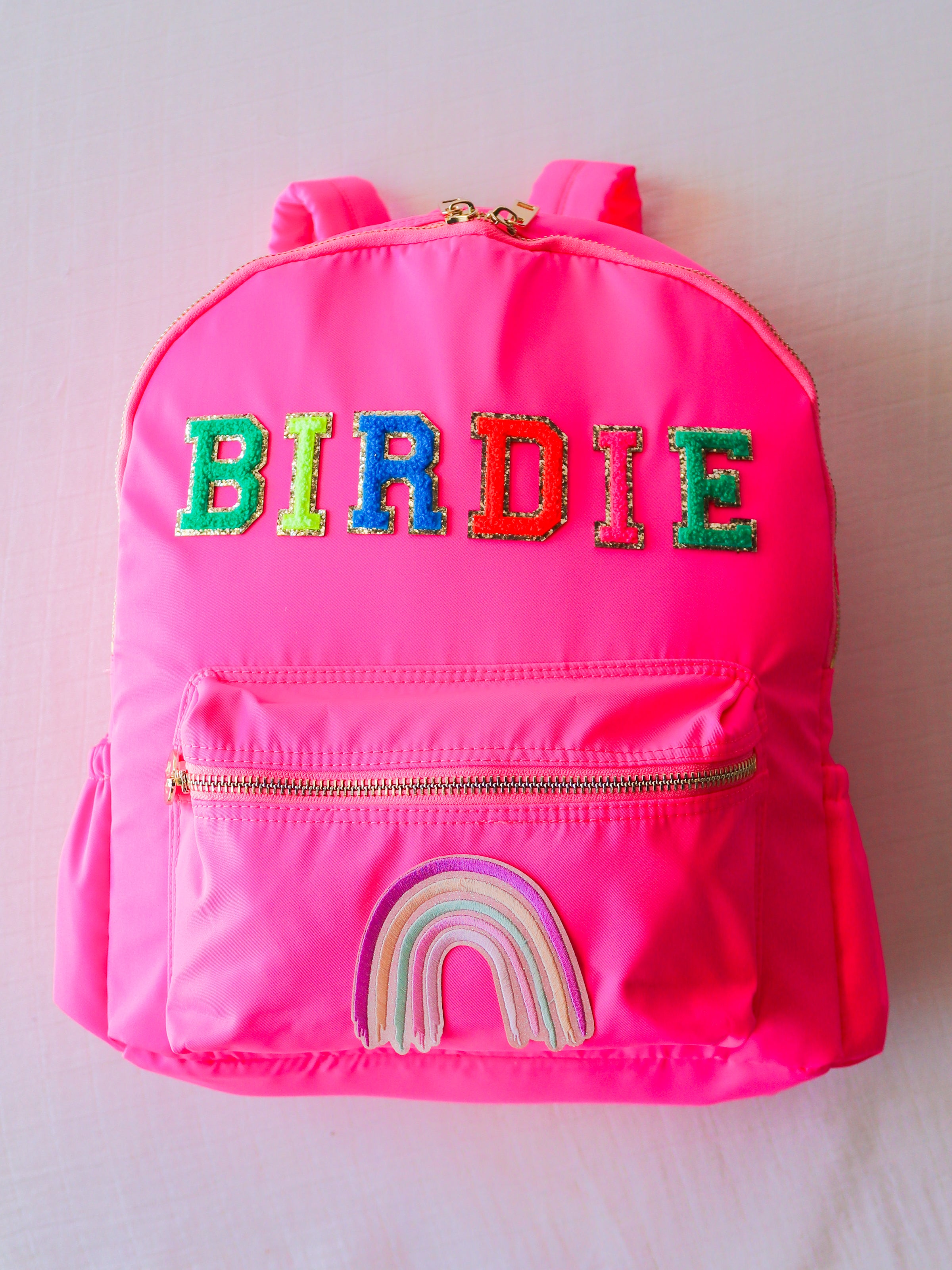 Retro Backpack - Vibrant Pink - SweetHoney Clothing