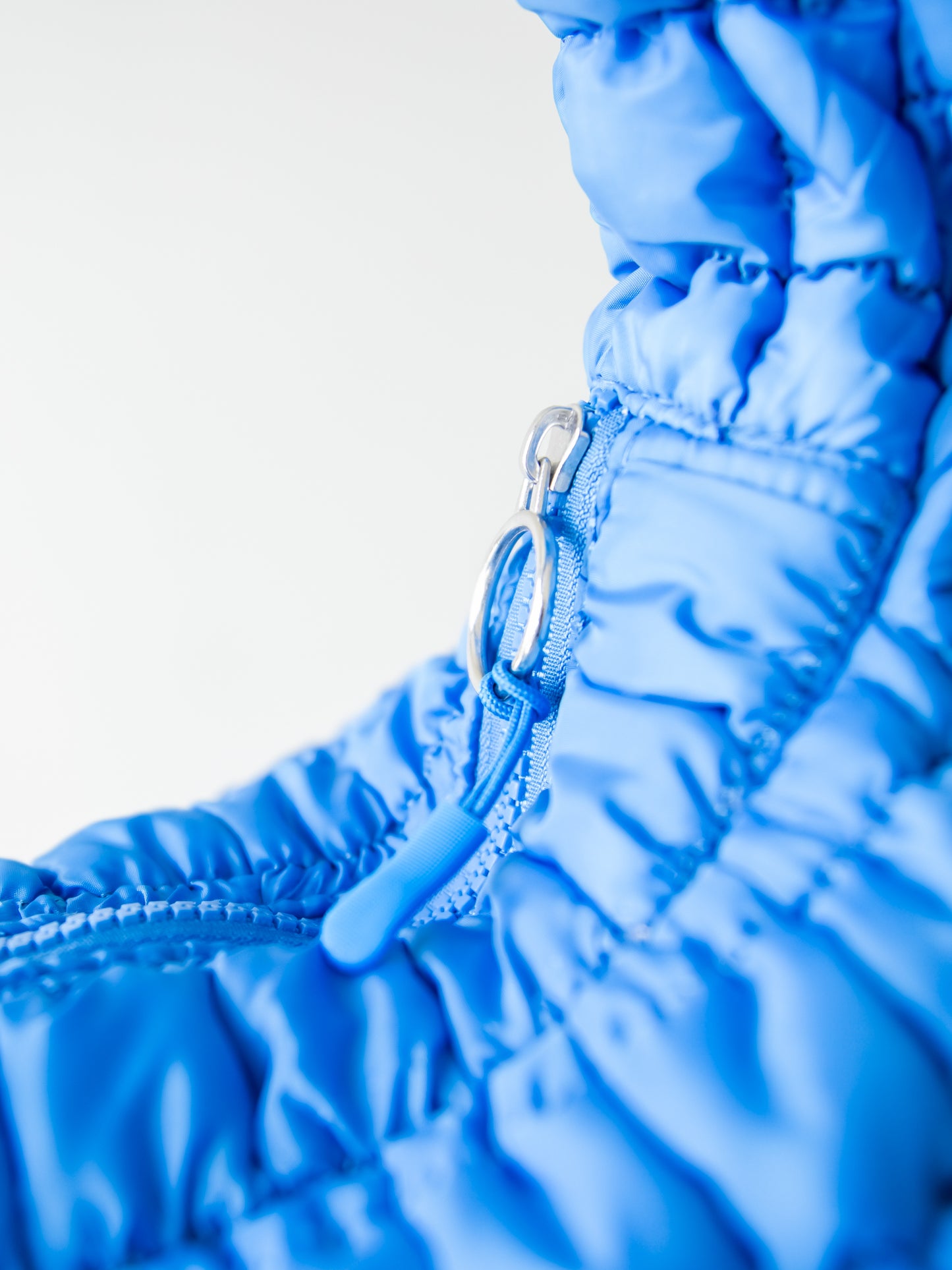 Puffer Tote - Royal Blue