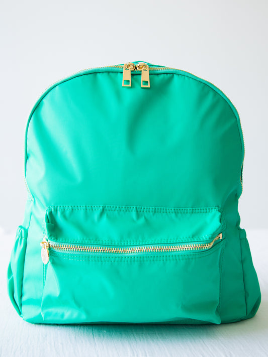 Retro Backpack - Caribbean Green