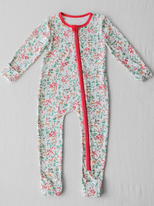Boy's Dreamer Layette - Holly Jolly Reindeer