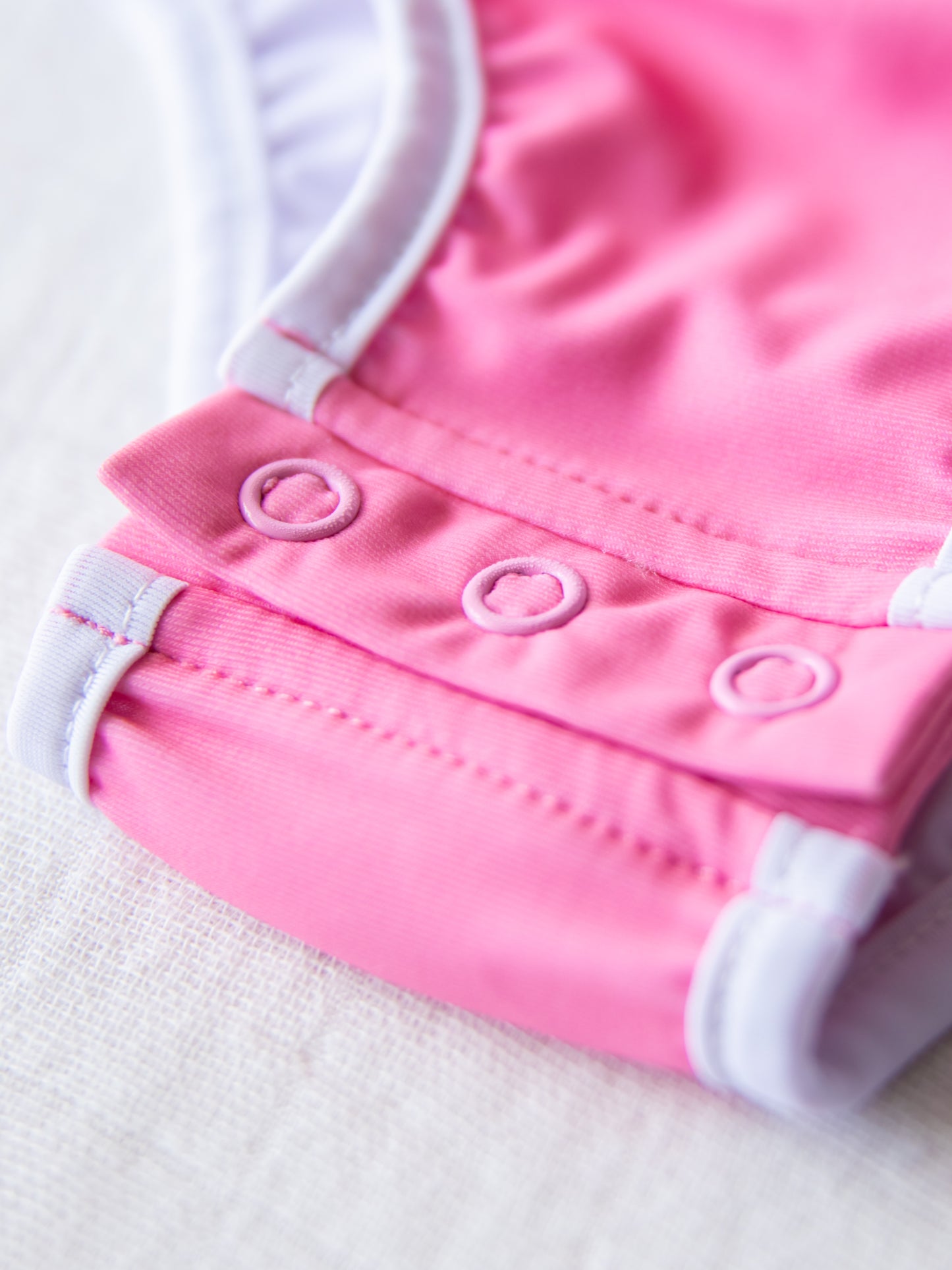 Solid One Piece - Cherry Rose