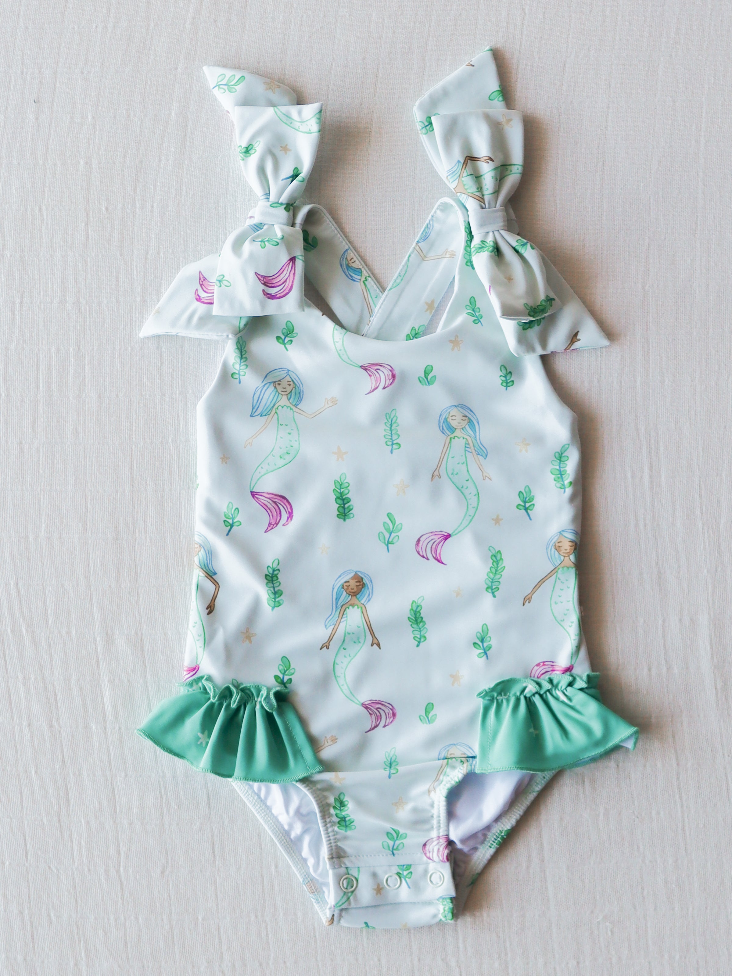 Melanie One Piece Mermaid Princesses SweetHoney Clothing