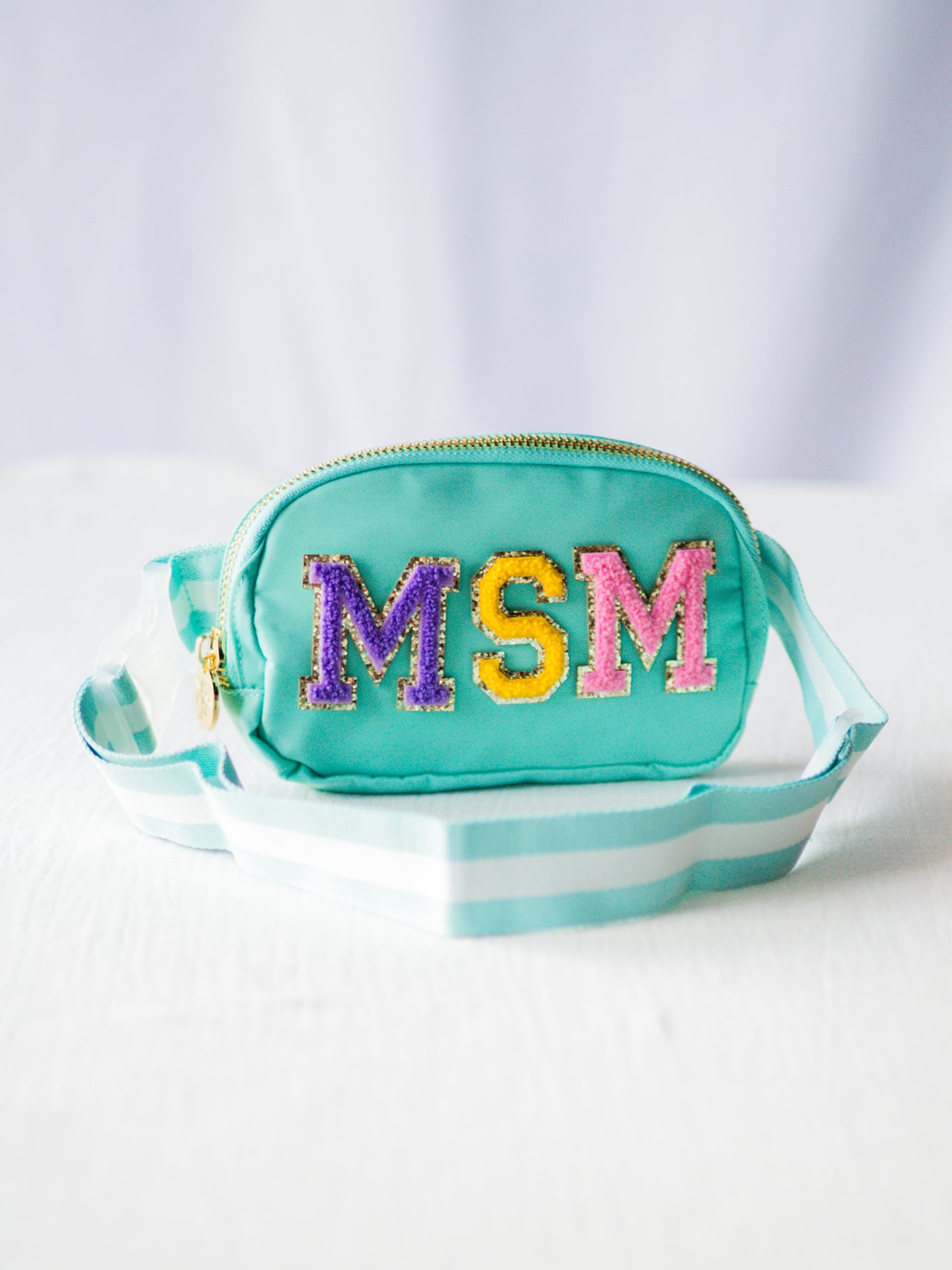 Small Letter Patch - Sunflower Yellow