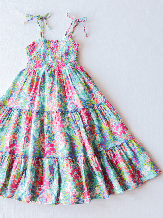 Beach Dress - Hawaiian Blooms