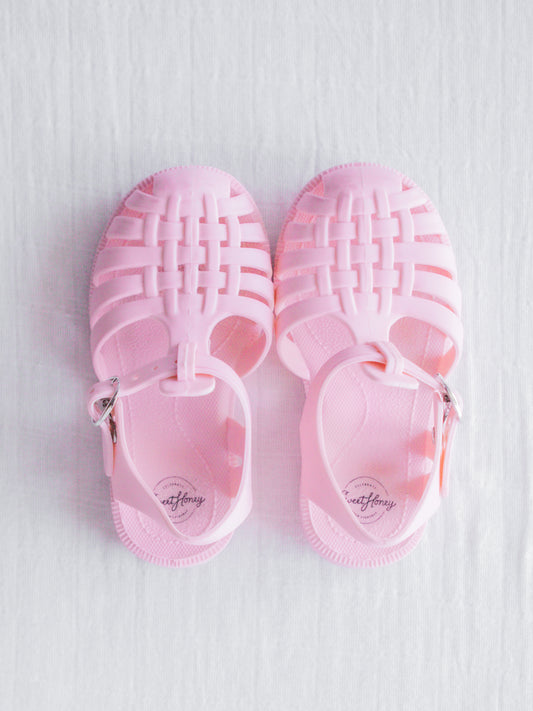 Matte Jelly Sandals - Oh So Pink