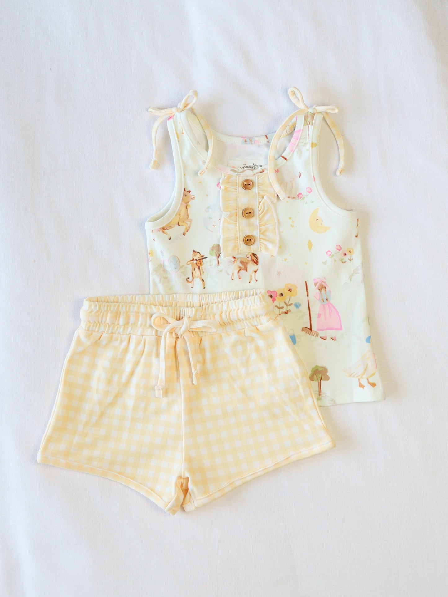 Cami Play Set - Nursery Rhyme Check
