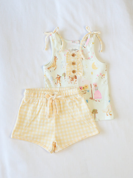 Cami Play Set - Nursery Rhyme Check