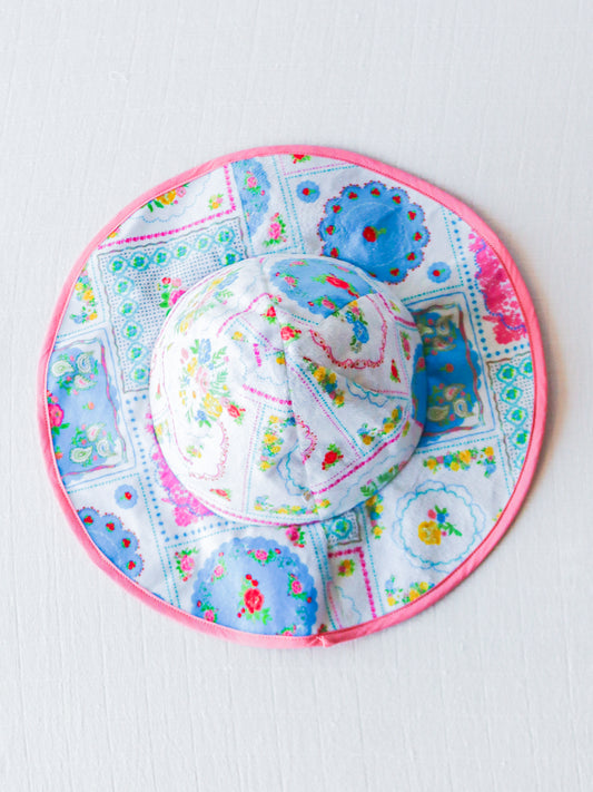 Baby Sunhat - Spring Patchwork