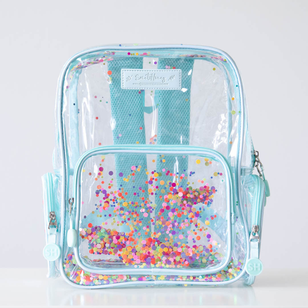 Ridley Backpack Collection - Clear Sparkles