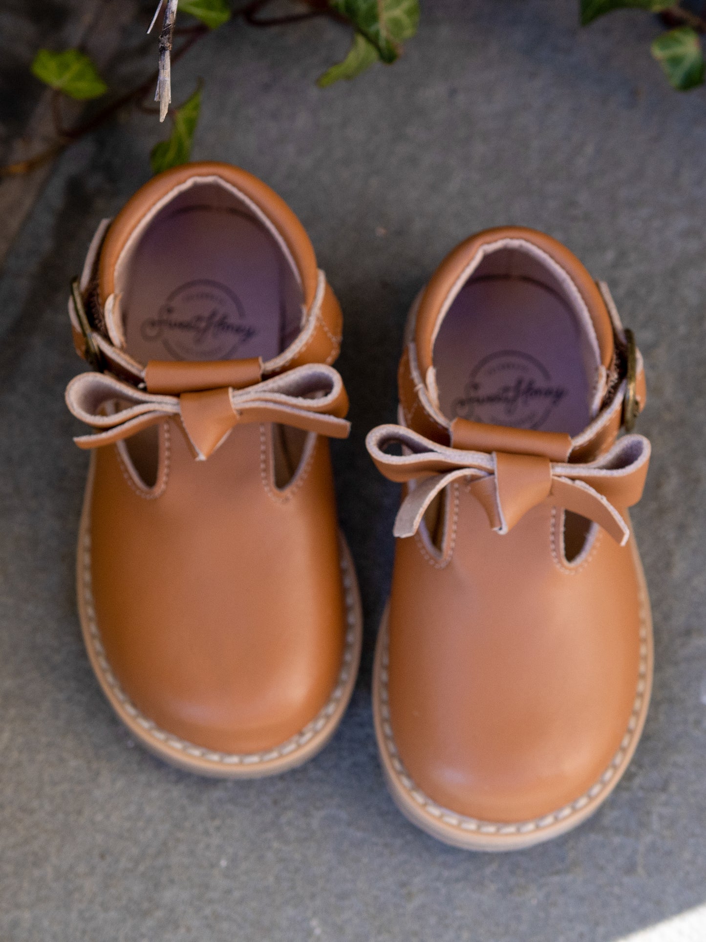 Buckle Strap Ankle Boot - Brown