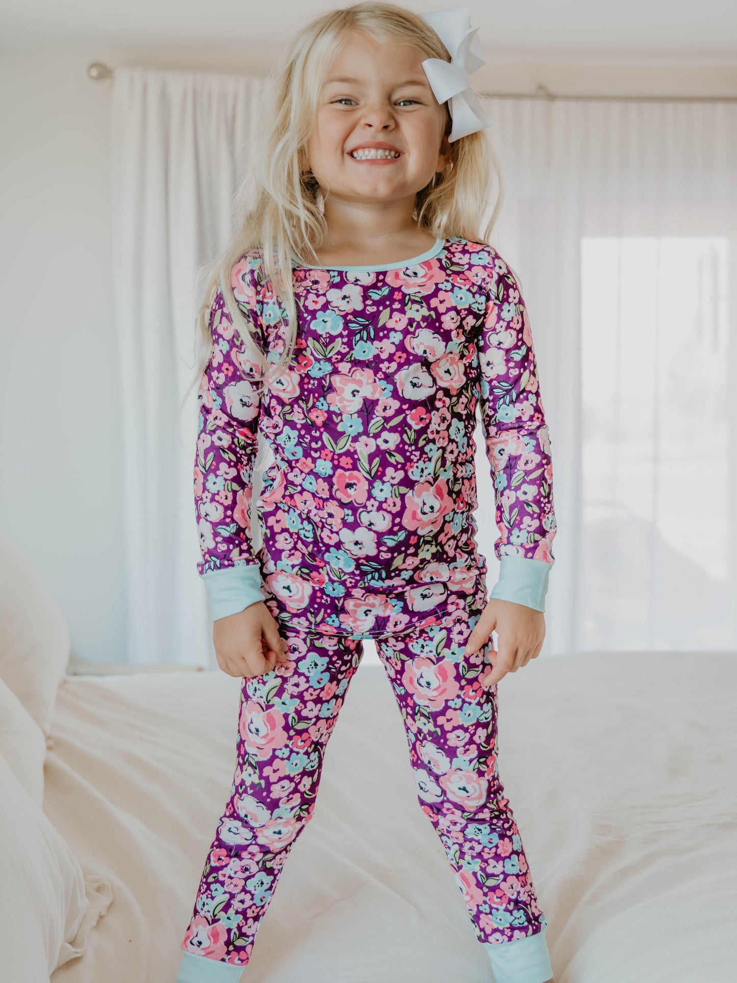 Cloud Fitted Pajamas - Berrylicious