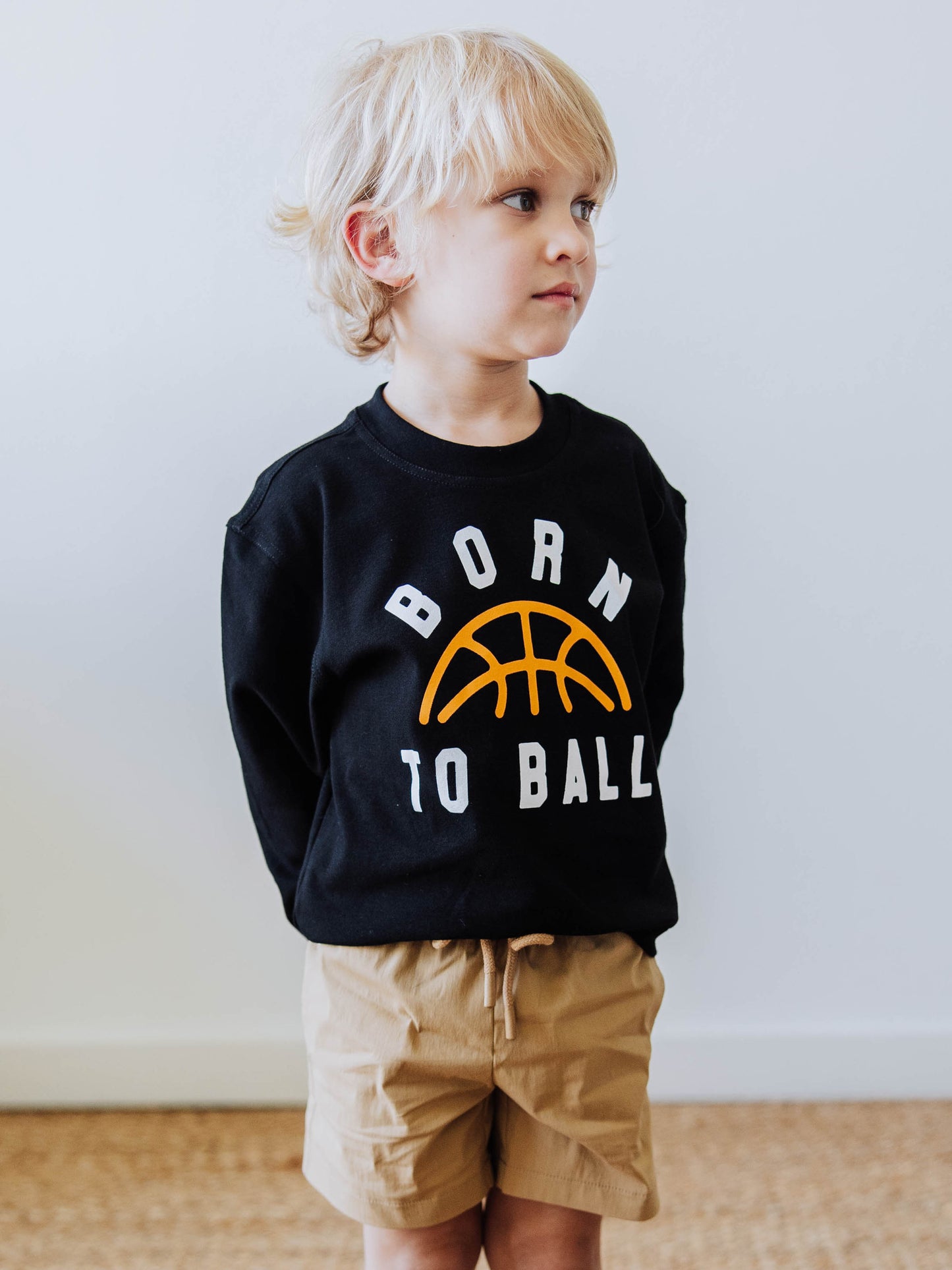 Warm Knit Sweatshirt - Born to Ball Midnight