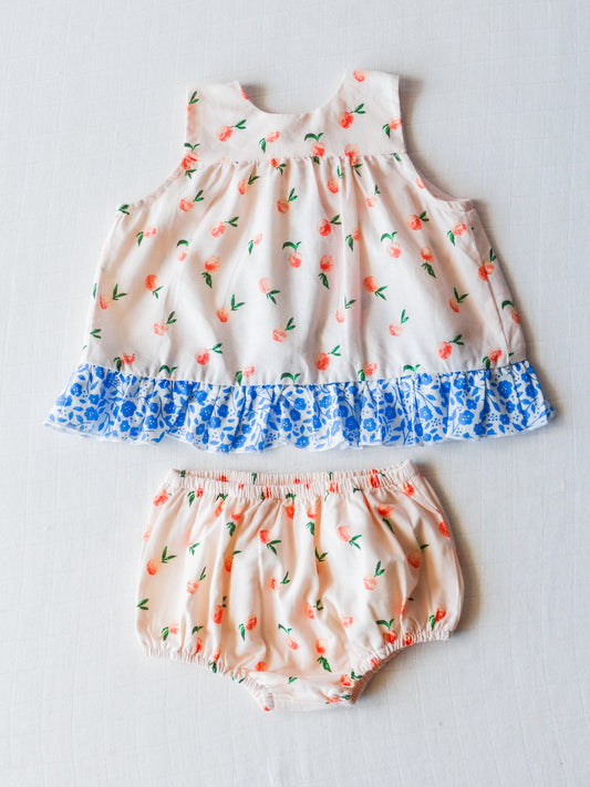 Vintage Playsuit - Peaches