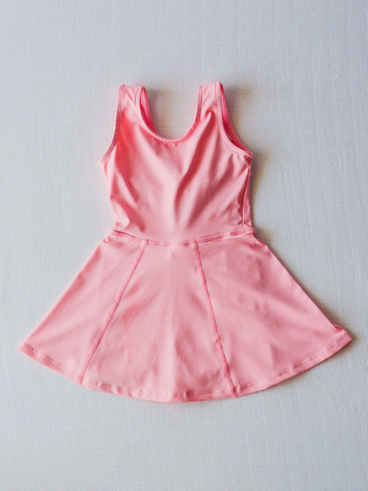 Tennis Dress - Ribbon Pink