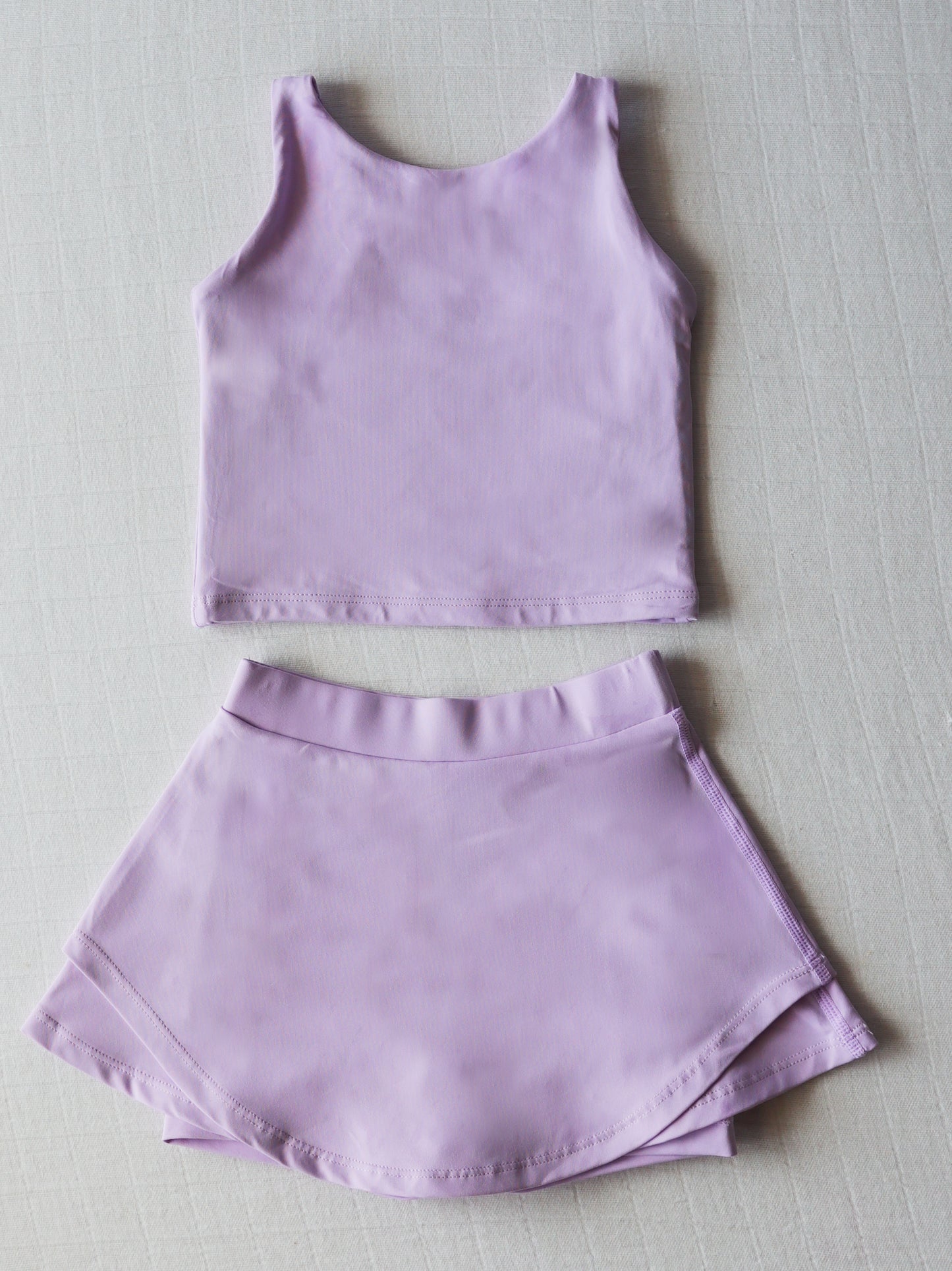 Active Skort Set - Purple Essence