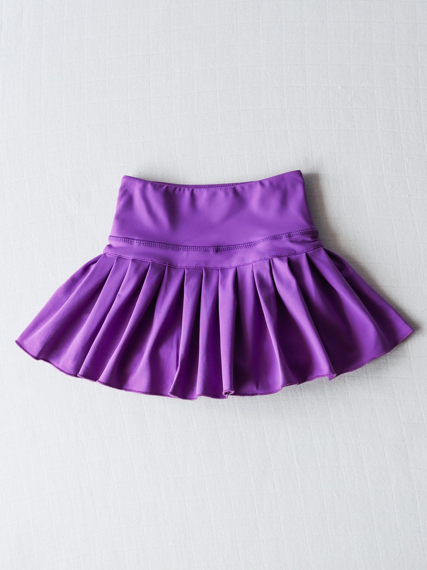 Pleated Tennis Skort - Royal Purple