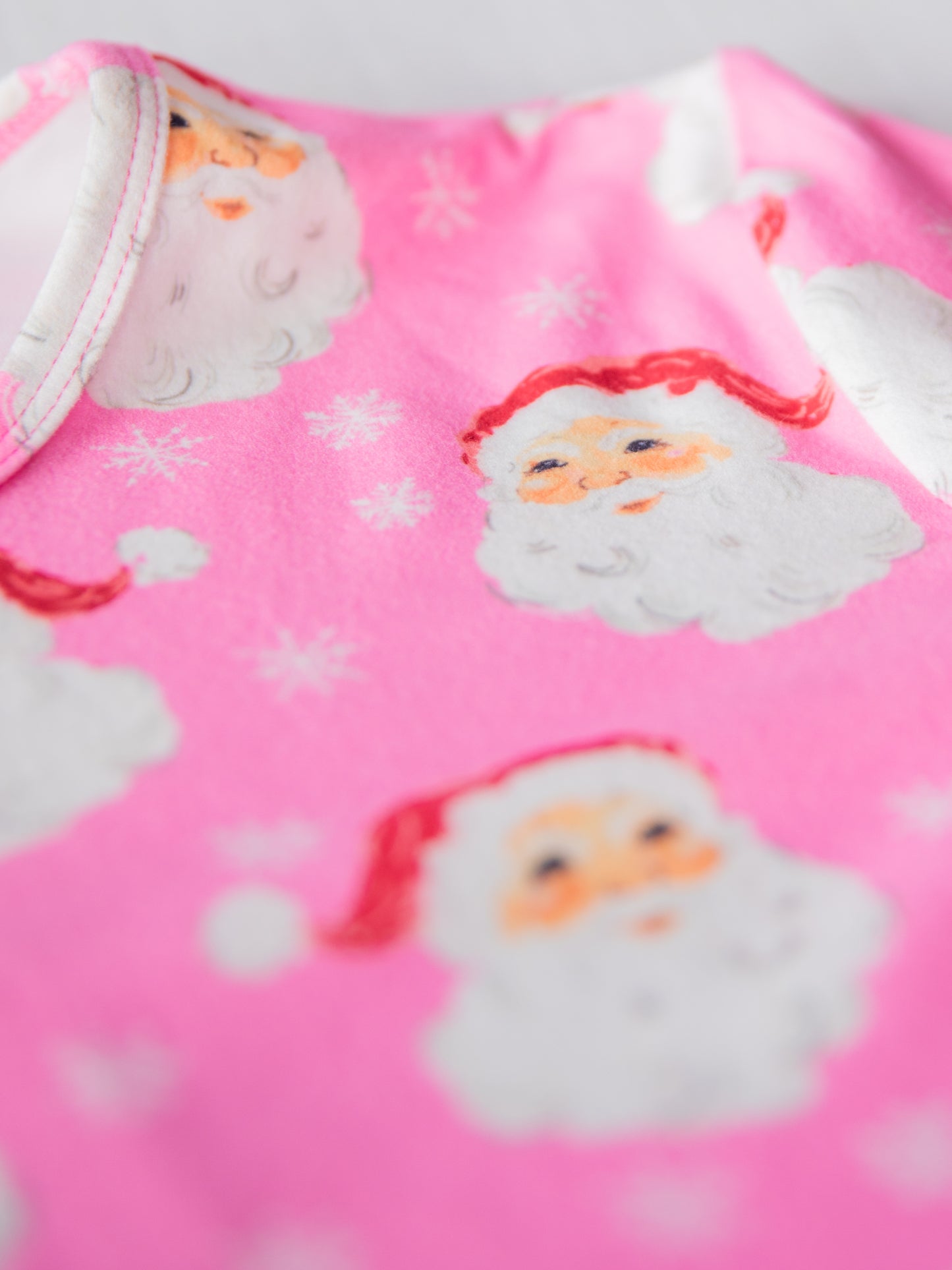 Women's Dreamer Pajamas - Jolly St Nick in Pink