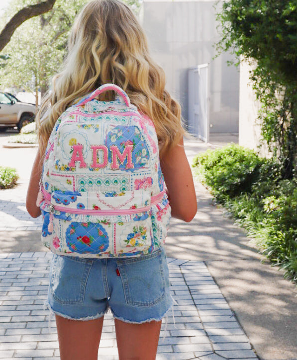 Ridley Backpack - Spring Patchwork