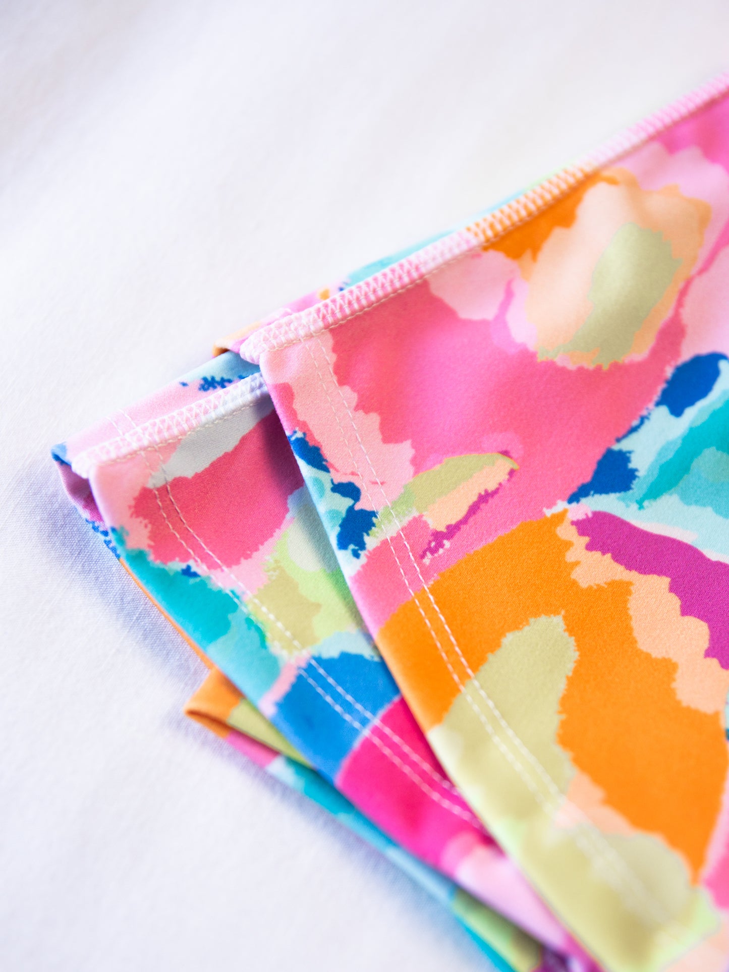 Active Skort Set - Rainbow Splash
