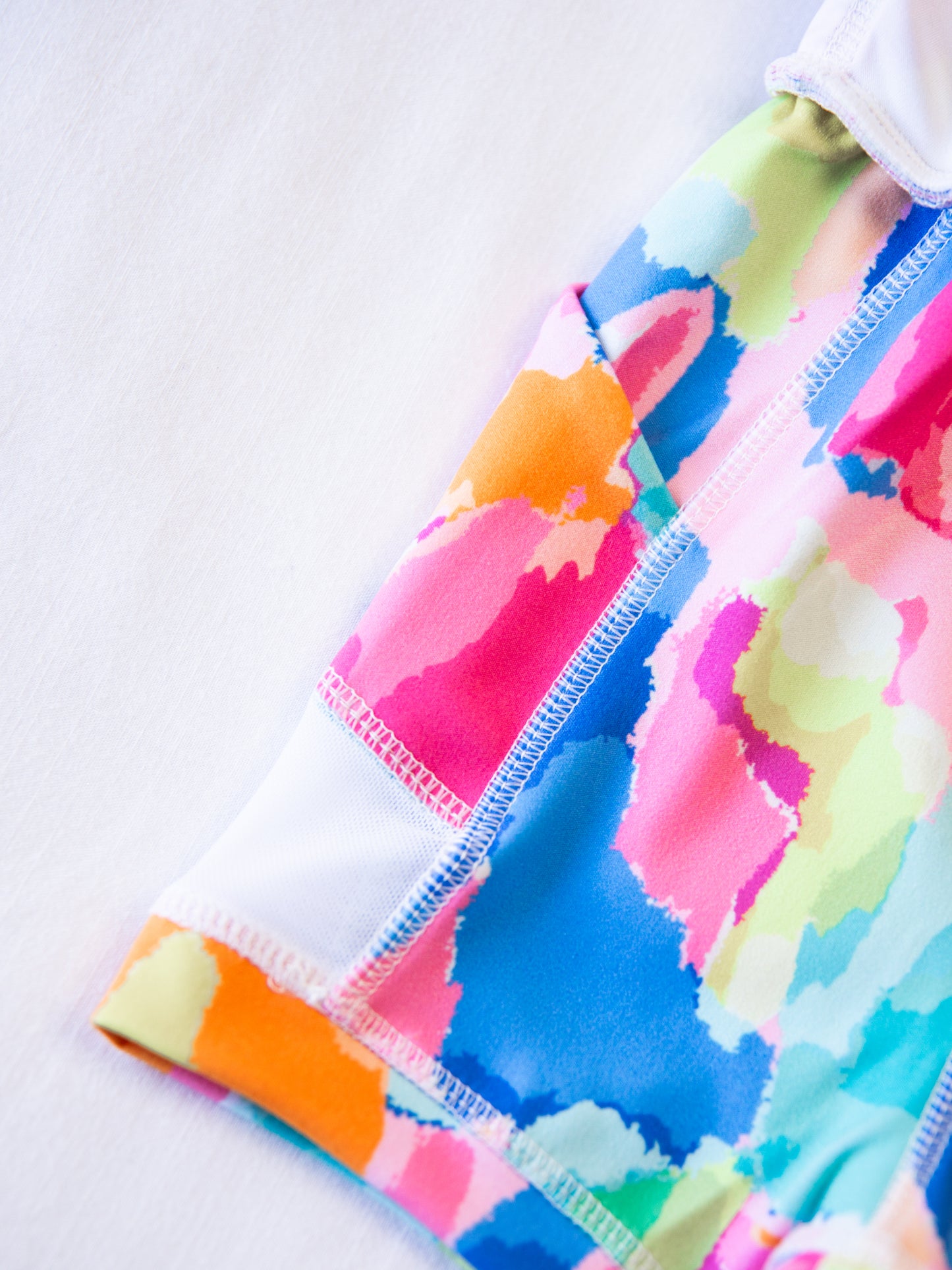 Active Skort Set - Rainbow Splash