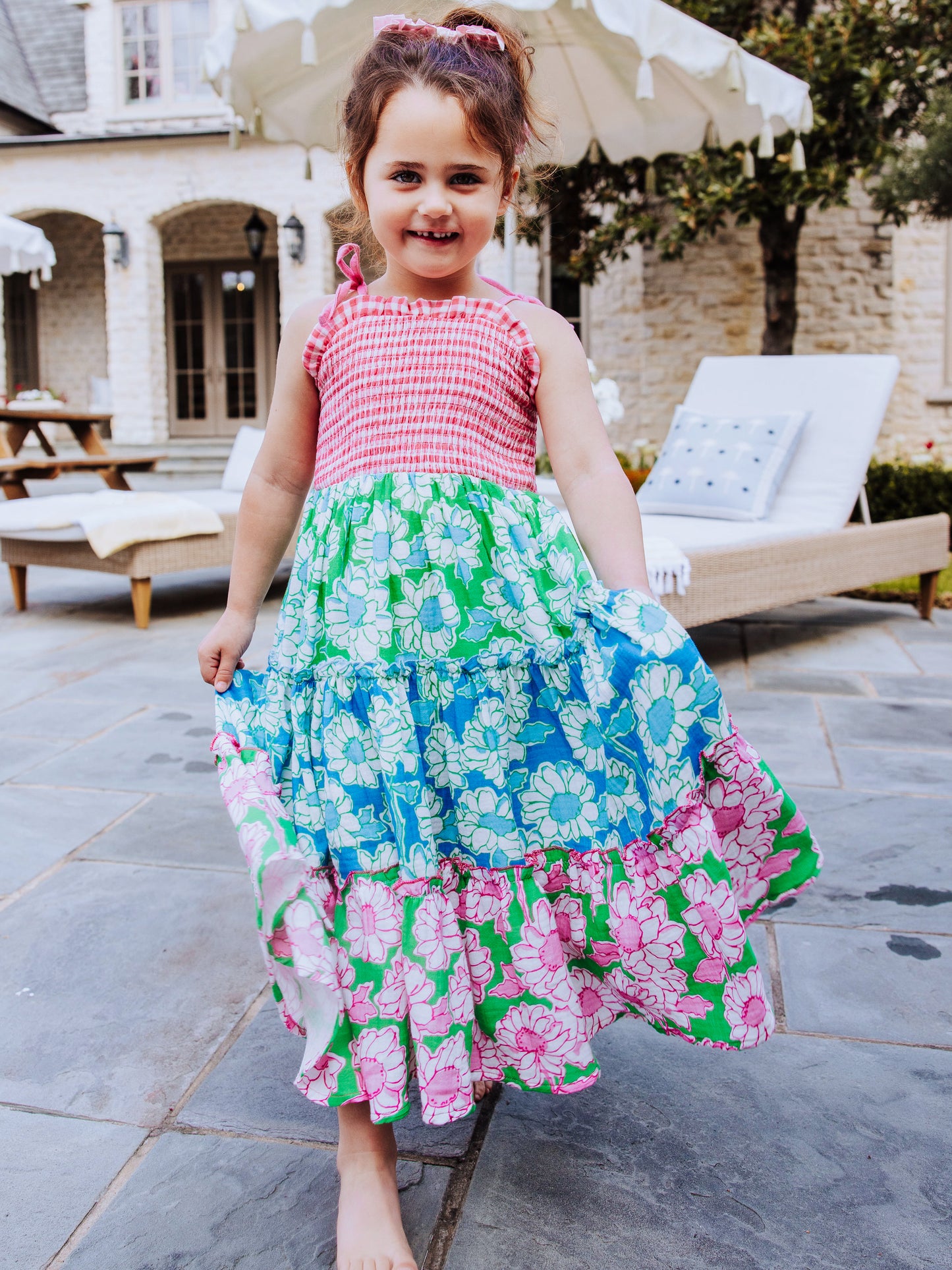 Beach Dress - Floral Summer Mix