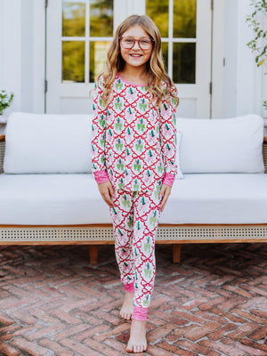 Cloud Fitted Pajamas - Christmas Day