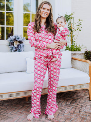 Women's Ruffled Pant Set - Magical Nutcrackers