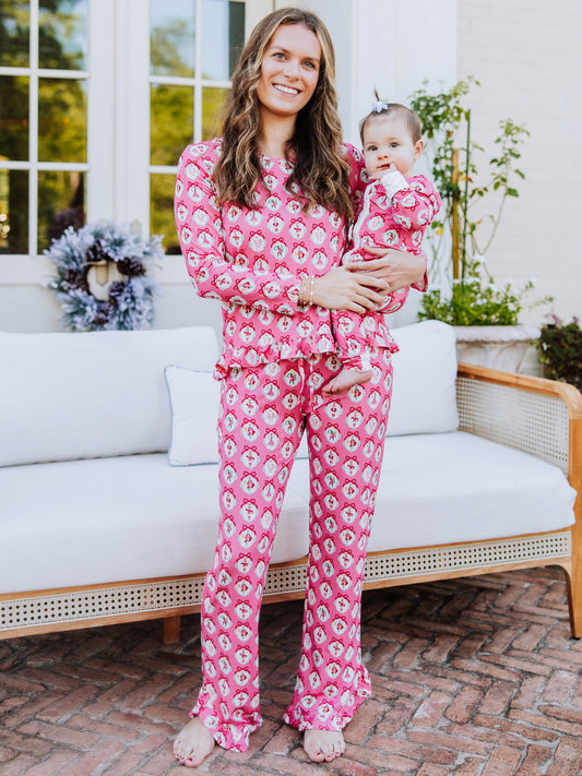 Women's Ruffled Pant Set - Magical Nutcrackers