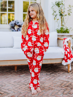 Everyday Button Set - Jolly Santa