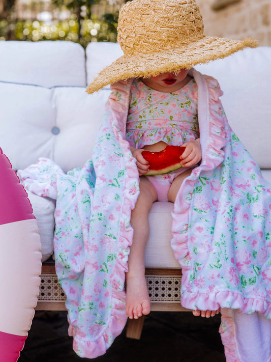 Ruffled Towel - Breezy