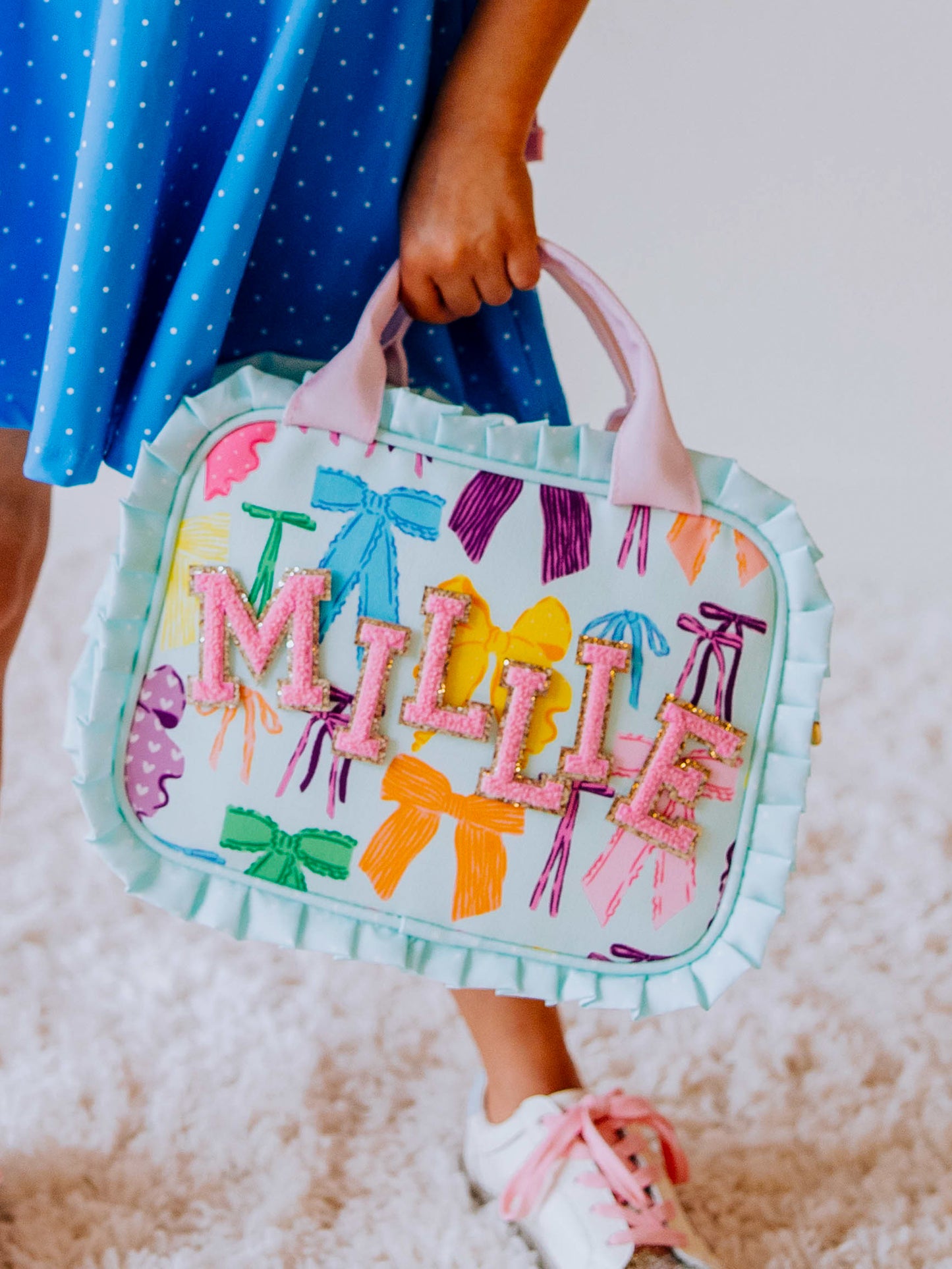 Ruffled Lunch Kit - Vibrant Bows