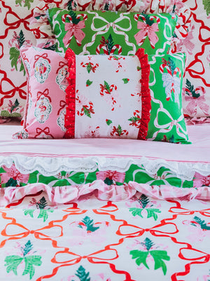 Boudoir Pillow Cover - Whimsical Christmas