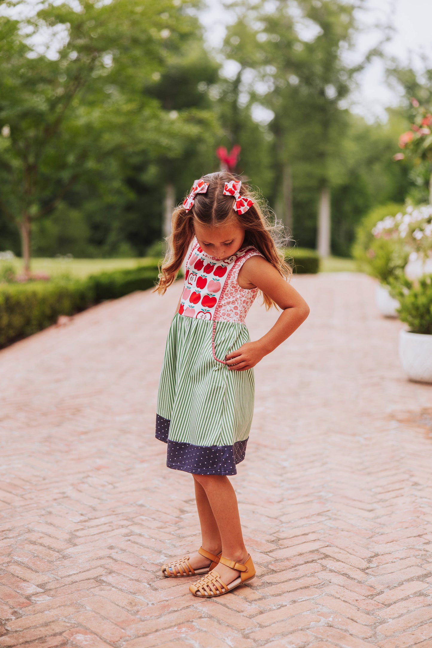 Kate Dress - All the Apples