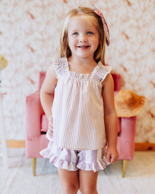 Summer Play Set - Purple Stripe