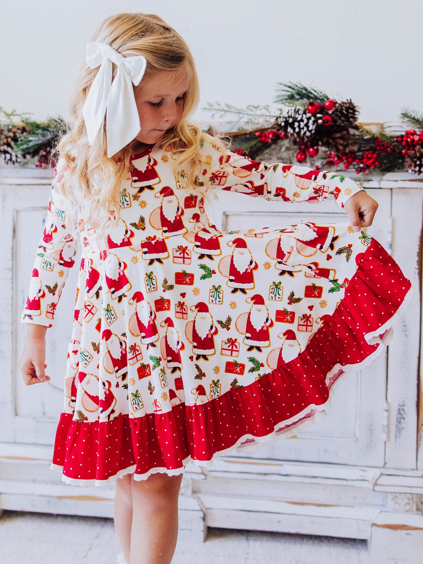 Flair Dress - Santa Claus Comes Tonight