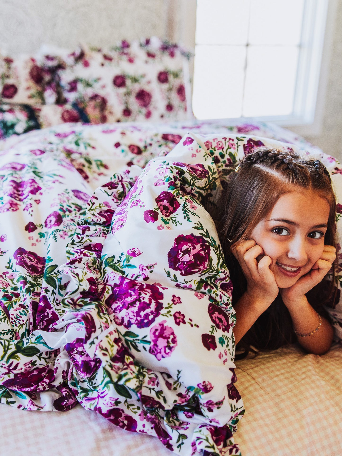 Duvet Cover + Sham(s) - Autumn Flowers