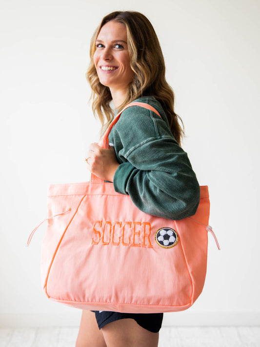 Cinch Tote - Pretty in Peach - SweetHoney Clothing