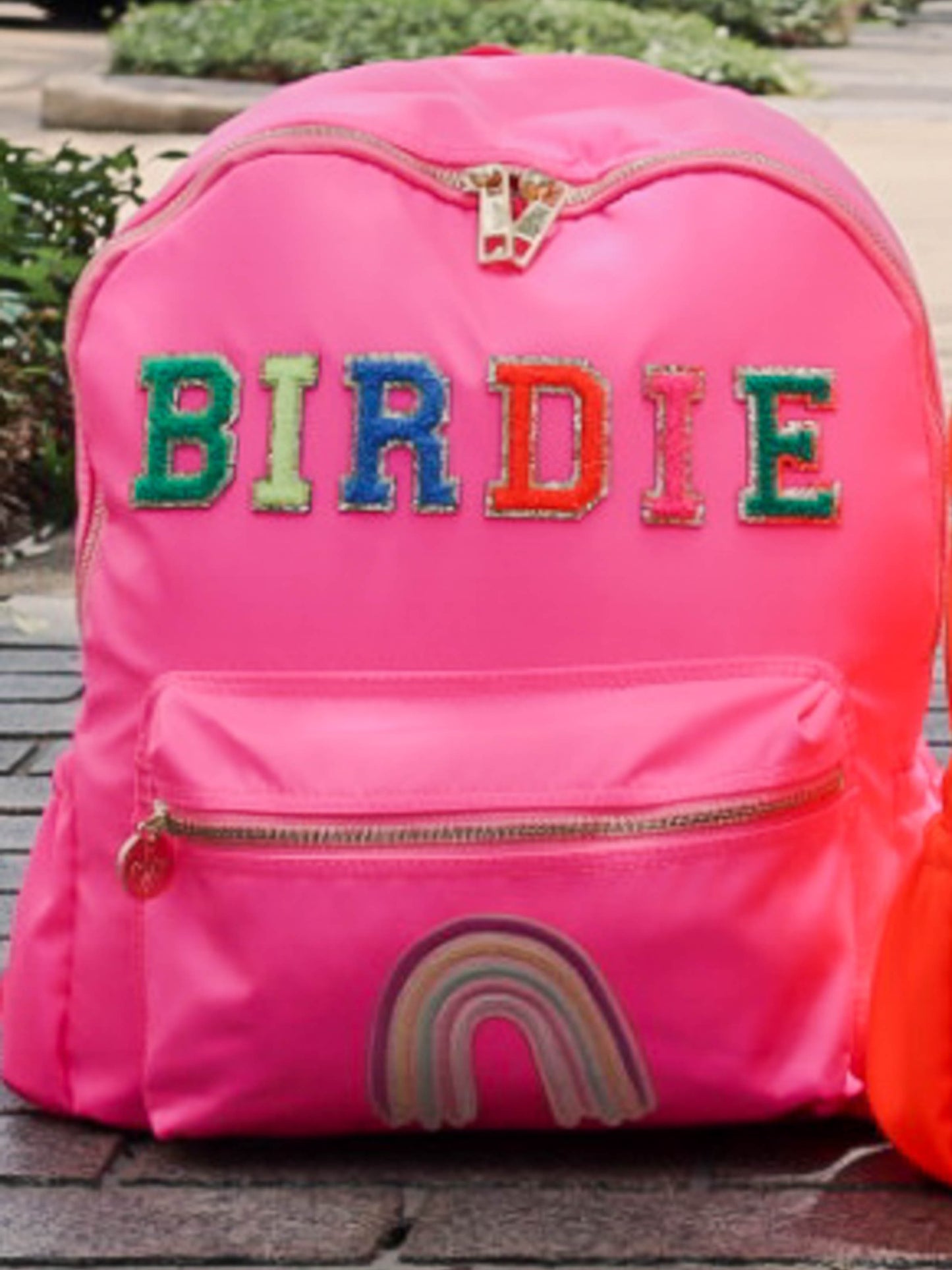 Retro Backpack - Vibrant Pink