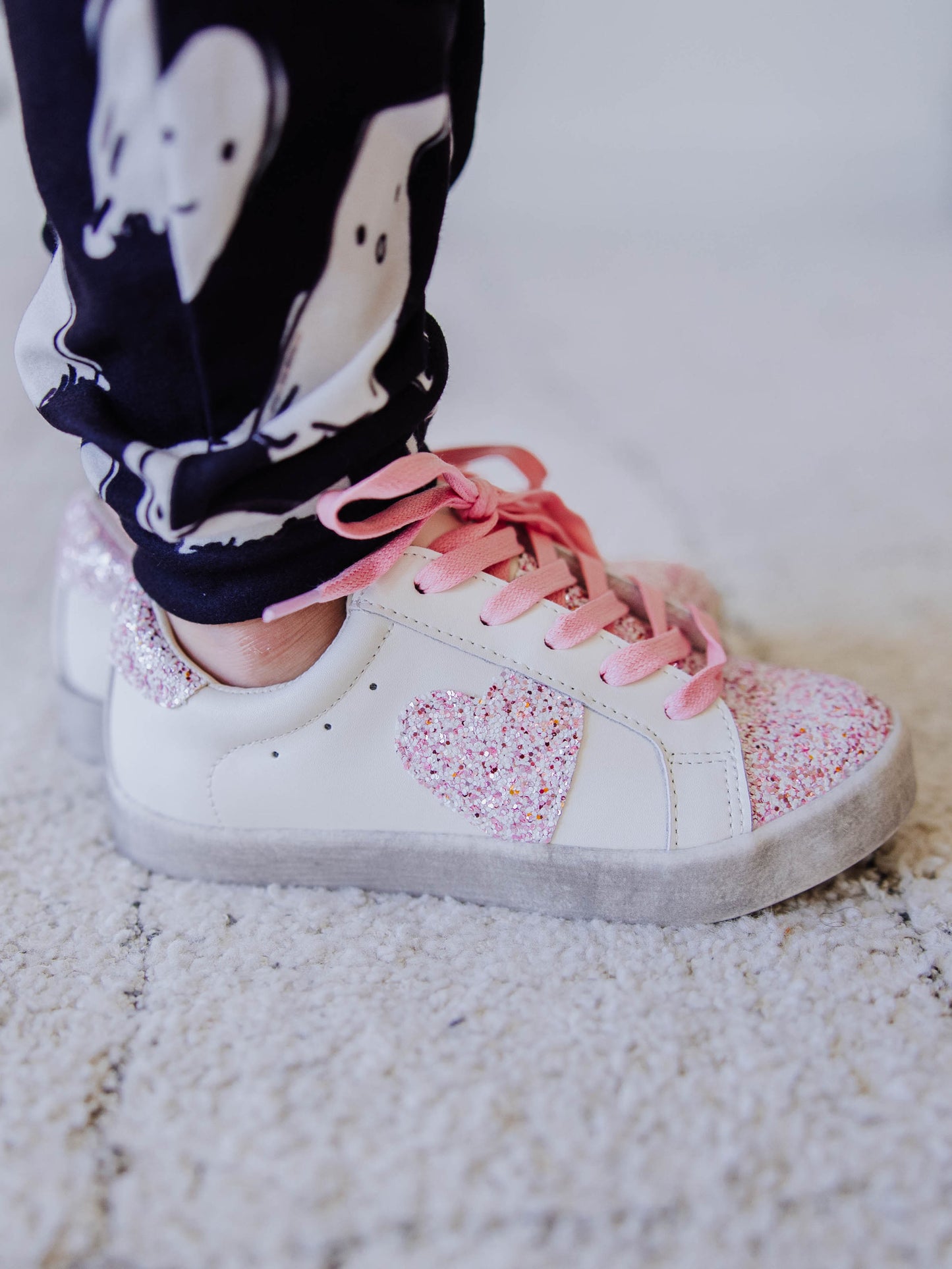 SweetHoney Sneakers - Pink Heart