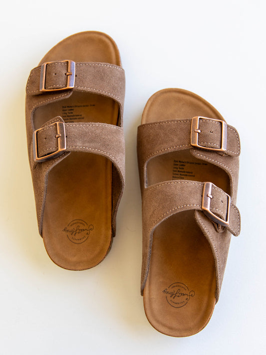 Women's SweetHoney Suede Sandals - Brown
