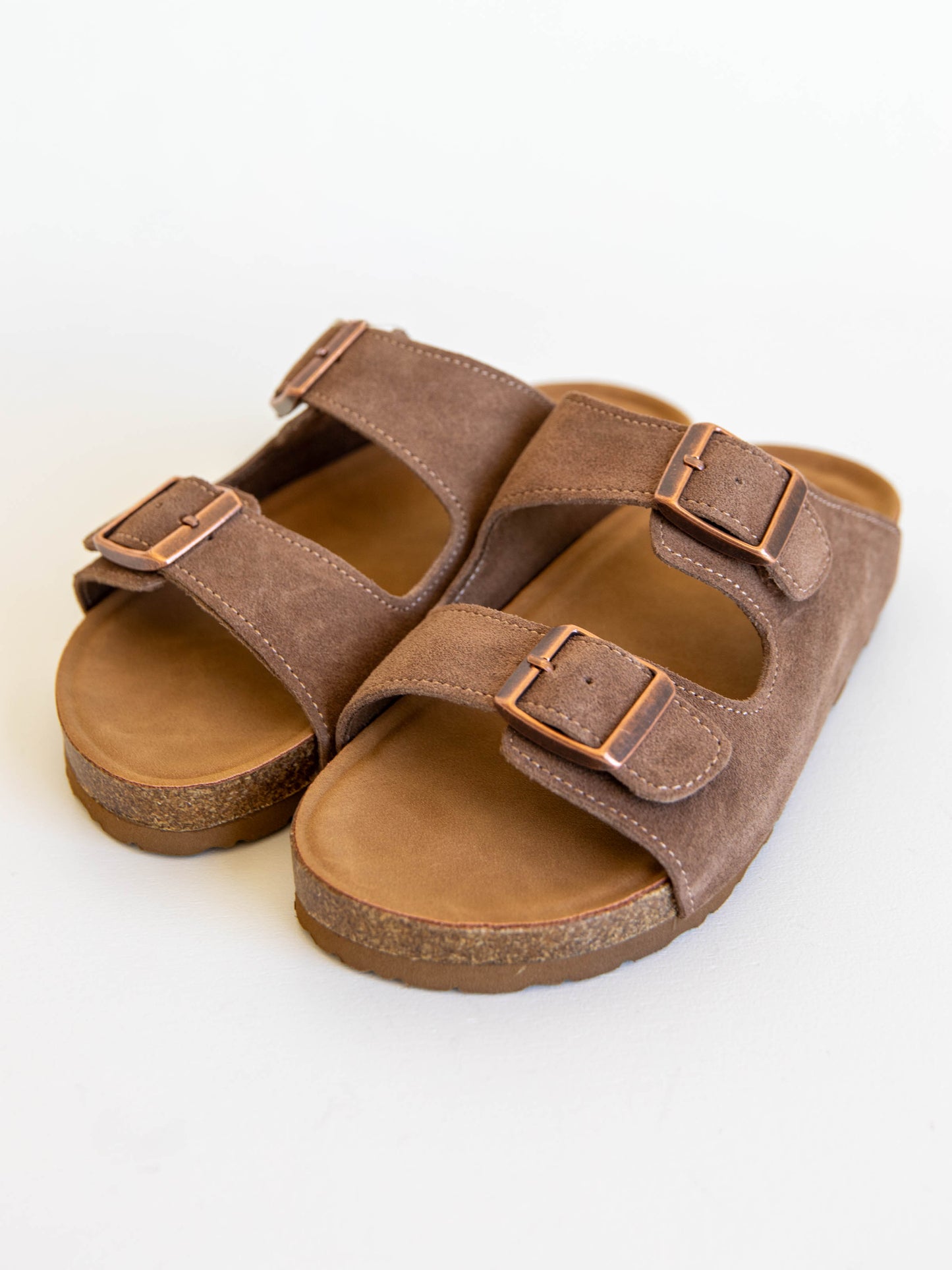 Women's SweetHoney Suede Sandals - Brown