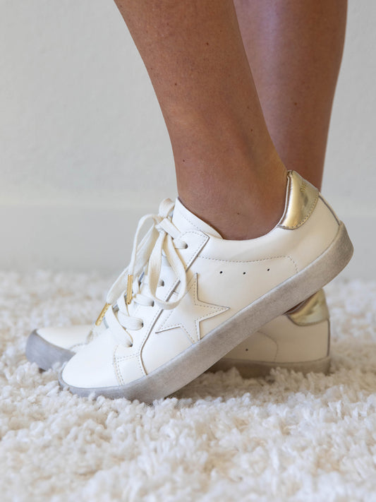 Women's SweetHoney Sneakers - Dipped in Gold