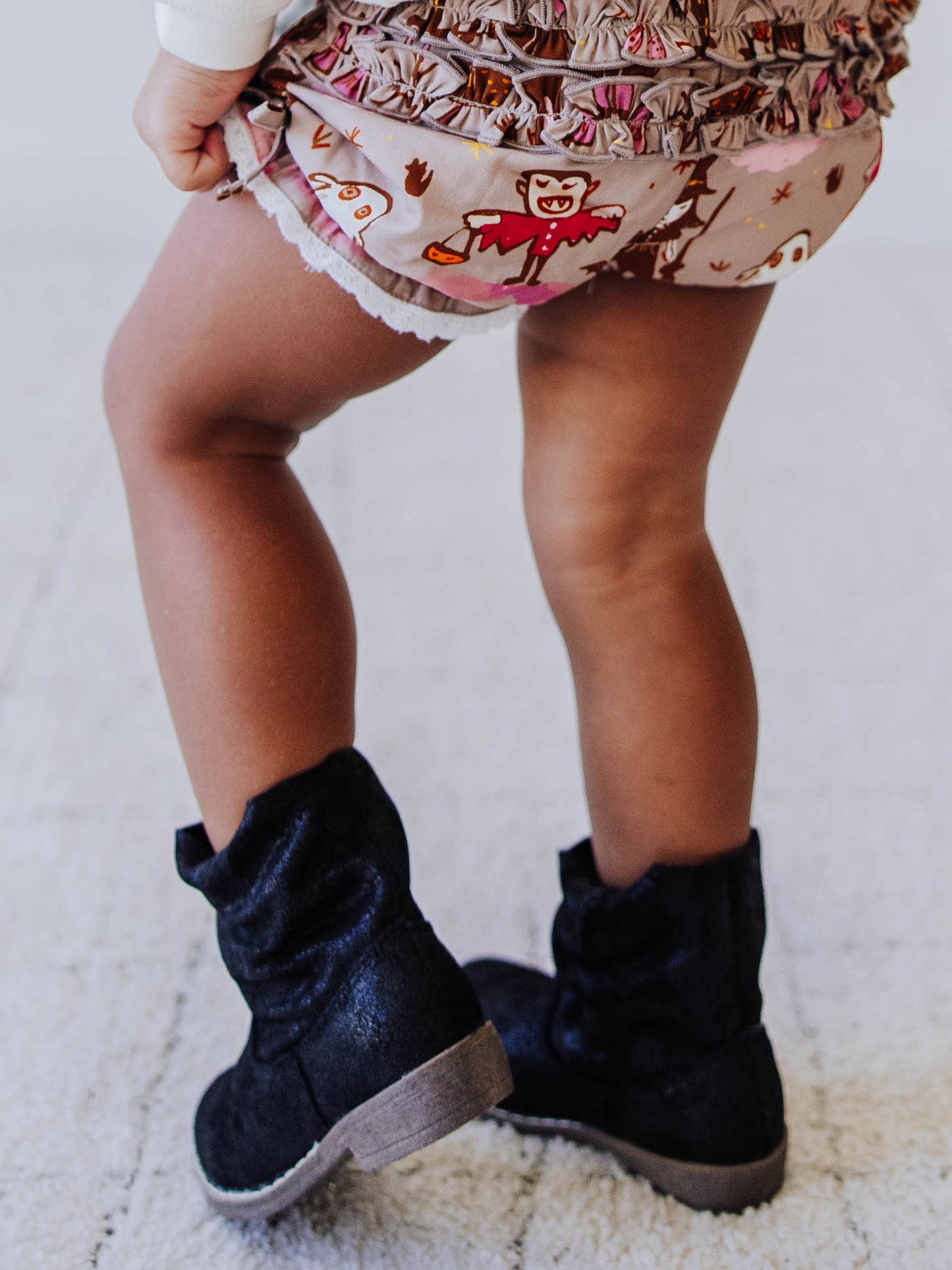 Slouchy Ankle Boot - Midnight Shimmer