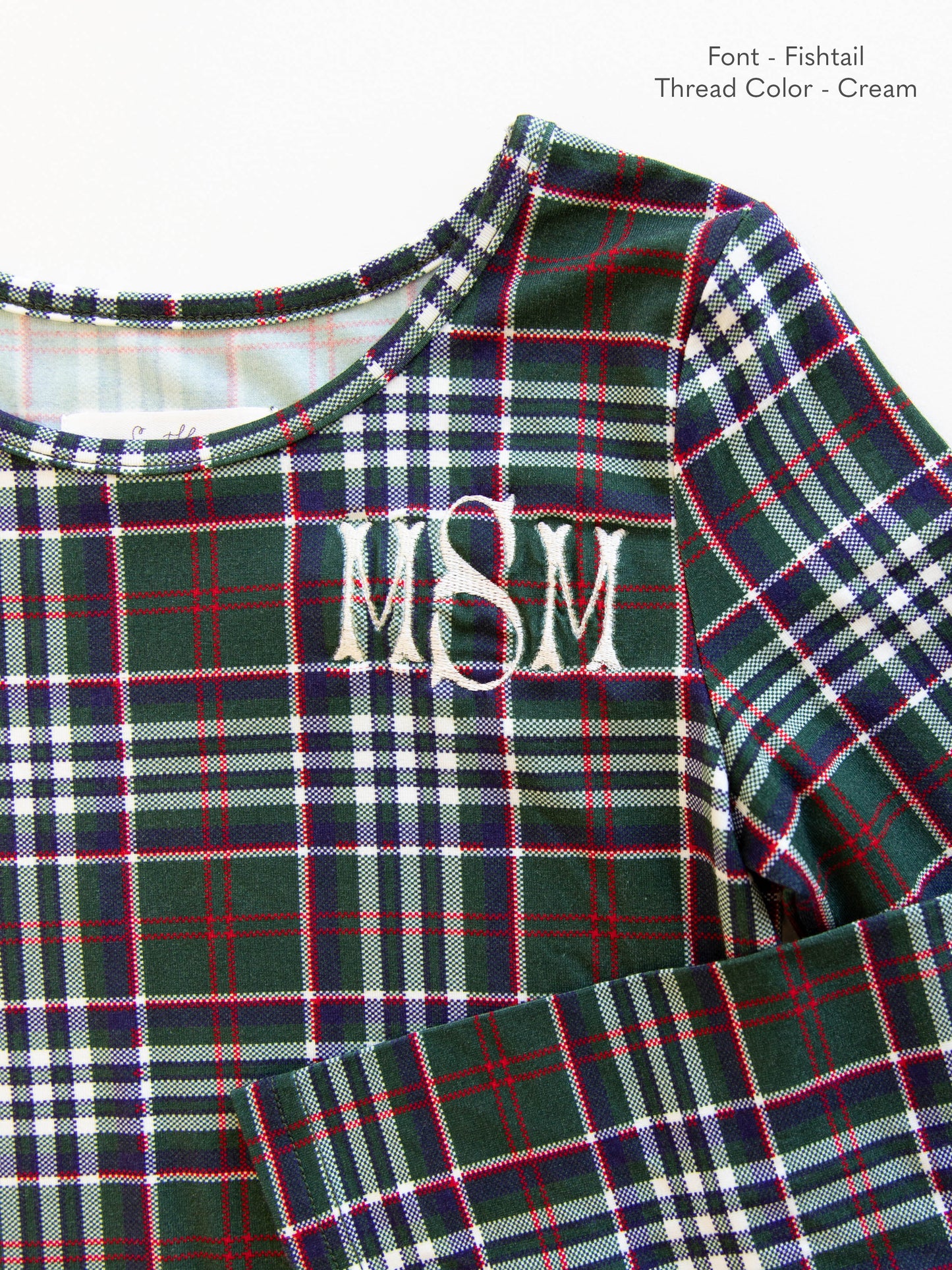 Ruffled Pant Set - Christmas Traditions