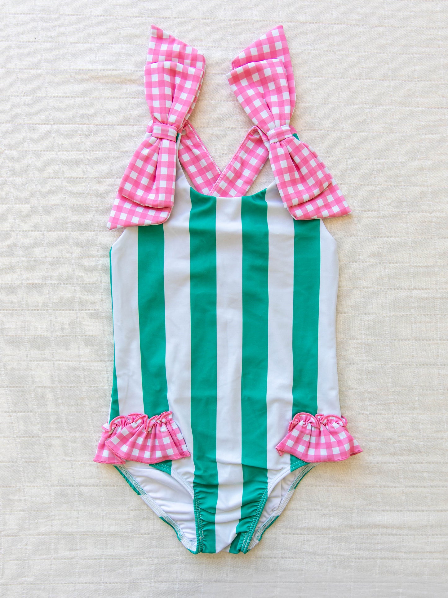 Melanie One Piece - Marine Stripe
